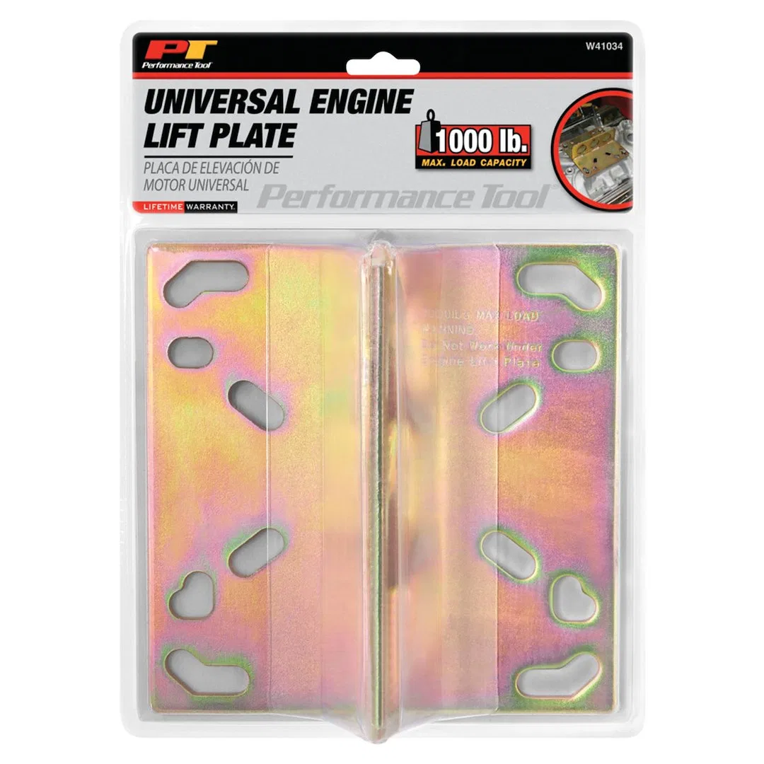 W41034 – PERFORM TOOL Engine Lift Plate, Universal 1000 Pound Maximum Capacity - view 2